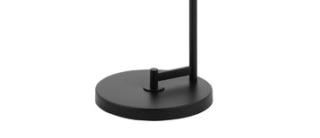Axel Modern 60" Iron/Seeded Glass Farmhouse Industrial LED Floor Lamp - JONATHAN Y